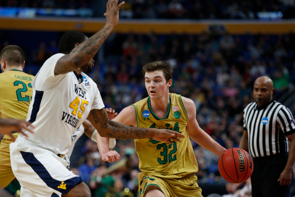 Notre Dame 71, West Virginia 83 (NCAA Second Round)