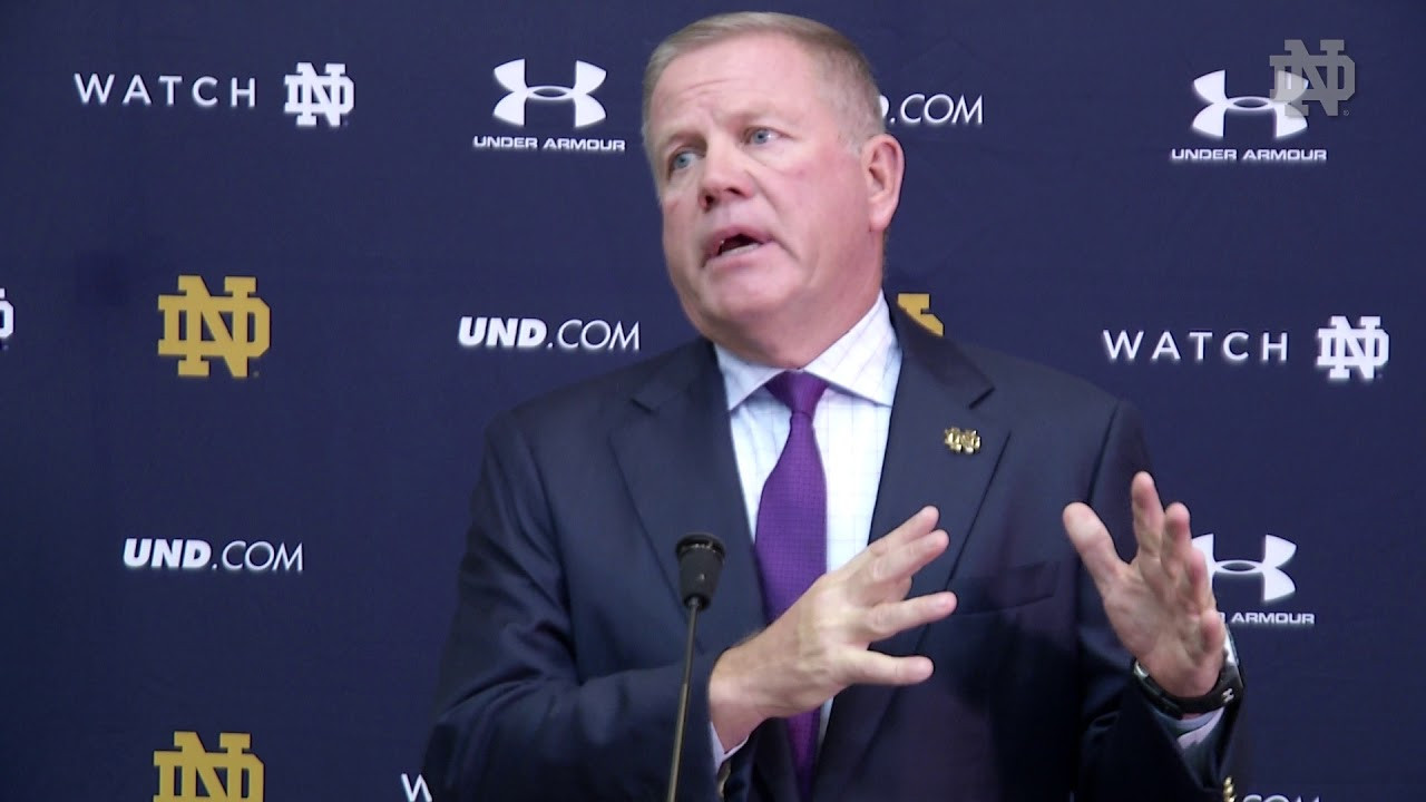 Brian Kelly Press Conference - North Carolina