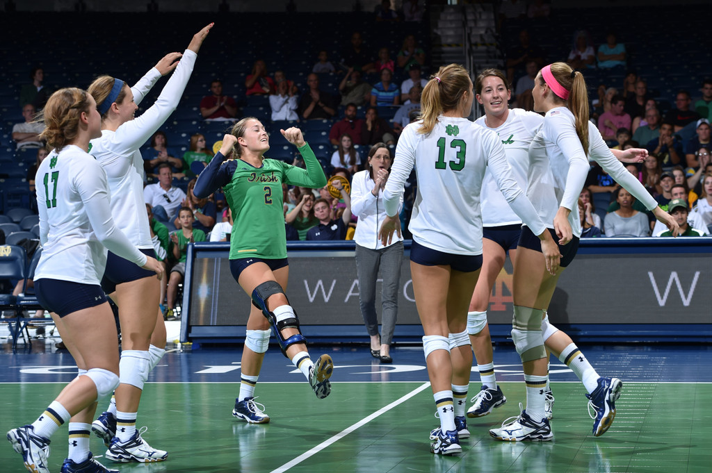 Western Michigan 3, Notre Dame 0 (Sept. 7, 2014)