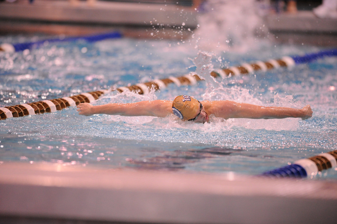 Junior All-American John Williamson was the top Notre Dame finisher in both the 100 and 200 butterfly events Saturday at Northwestern