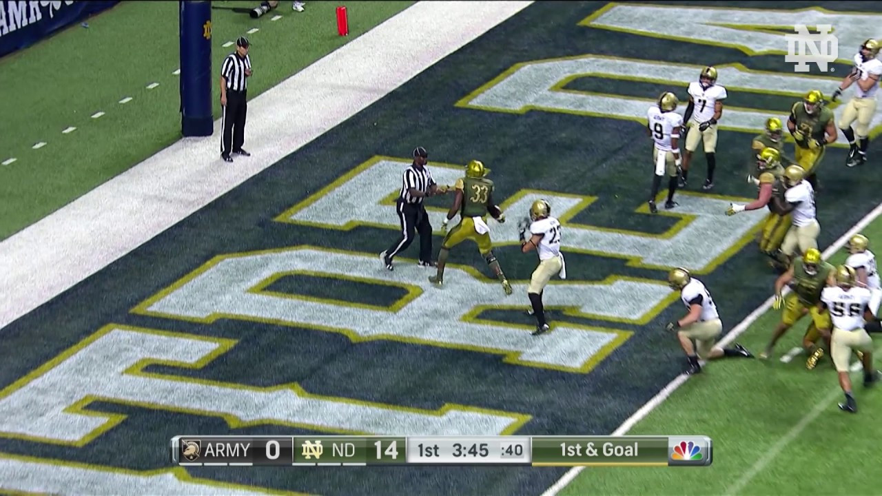 Quick Play: Josh Adams Touchdown