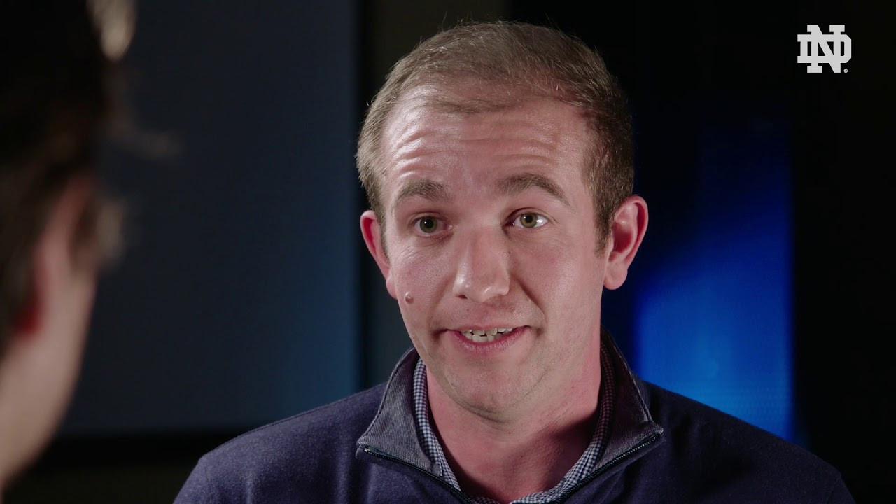 @NDHockey | Andrew Peeke sits down with Tony Simeone
