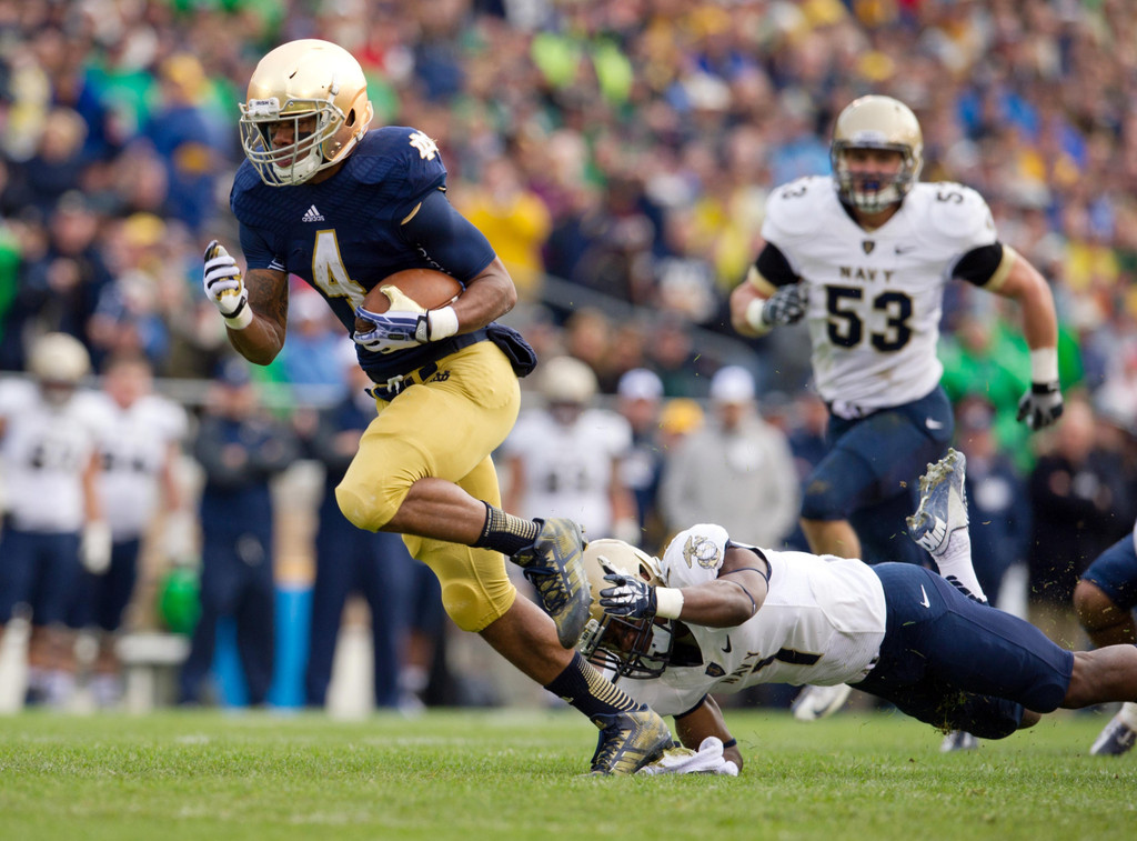 Notre Dame vs. Navy: The Recent Rivalry in Photos