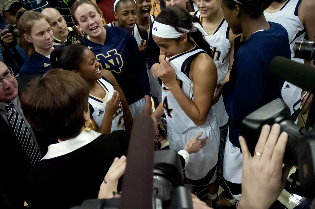 03-04-2013 Notre Dame Women's Basketball vs Connecticut