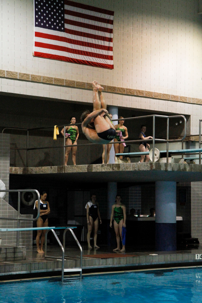 1/21 Men's & Women's Swimming & Diving vs. Michigan State