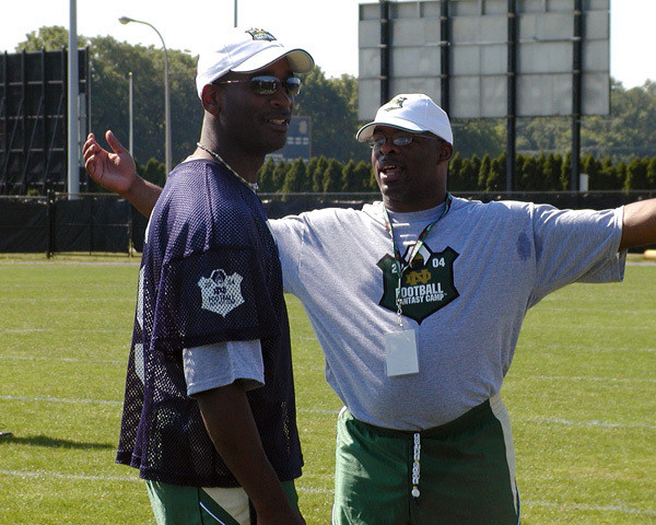 Brooks (Pictured Right) Currently Serves as the Manager of Monogram/Football Relations for the Monogram Club.