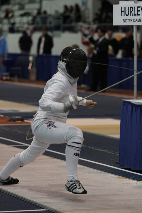 Courtney Hurley's sixth-place showing at the Nankin Grand Prix is her highest career finish at a grand prix event.