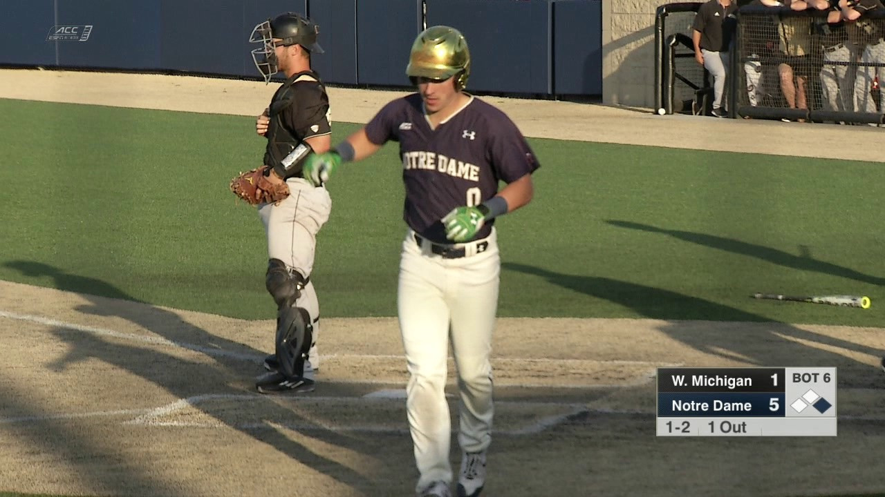 Highlights - Notre Dame Baseball vs. Western Michigan