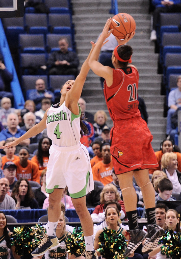 #2 Irish Cruise Past #16 Louisville, 83-59 In BIG EAST Semi (AP)