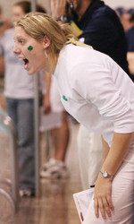 Head coach Carrie Nixon now has a 1-1 record against Minnesota after losing tonight, 199-101.