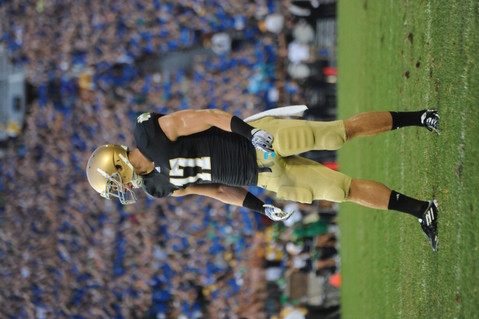Zeke Motta has led a Notre Dame secondary all season as the Irish rank eighth in the nation in interceptions and 11th in pass efficiency defense.