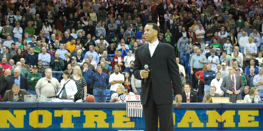 Hall of Famer Returns to Notre Dame