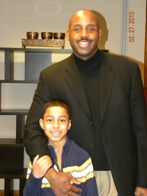 More than 30 Monogram winners and their families attended the reception.