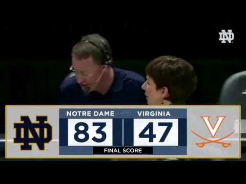 Highlights | @ndwbb vs Virginia (2018)