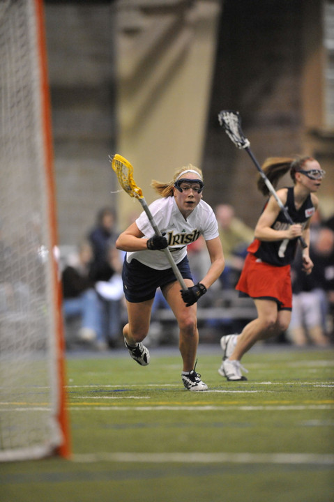 Freshman Shaylyn Blaney is second all-time among Notre Dame freshman scorers with 43 points; her 35 goals rank third all-time.