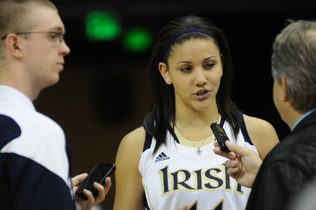 Notre Dame Women's Basketball Media Day 10-11-2012