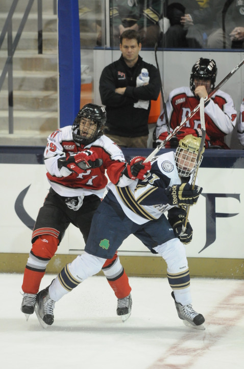 Austin Wuthrich and goaltender Steven Summerhays - natives of Anchorage, Alaska - will play in their home state for the first time as members of the Notre Dame hockey team.