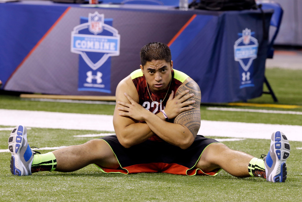 Irish at the NFL Combine (AP)