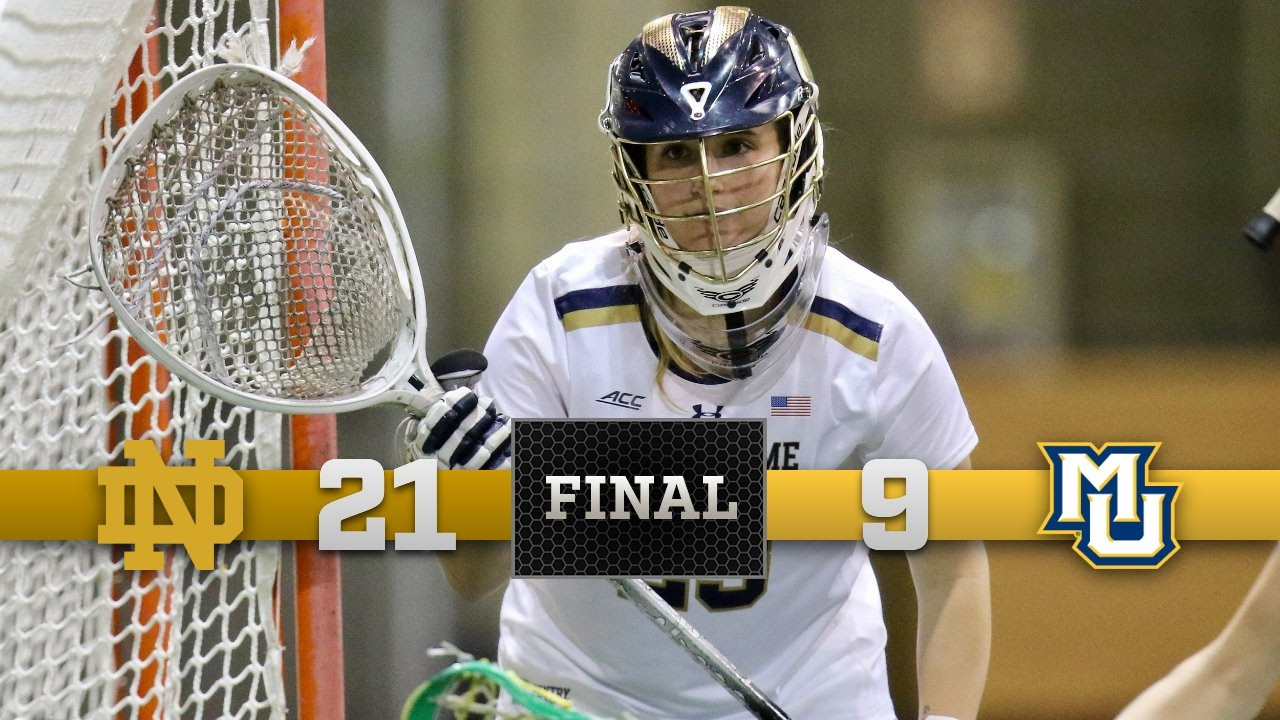 Top Moments - Notre Dame Women's Lacrosse vs. Marquette