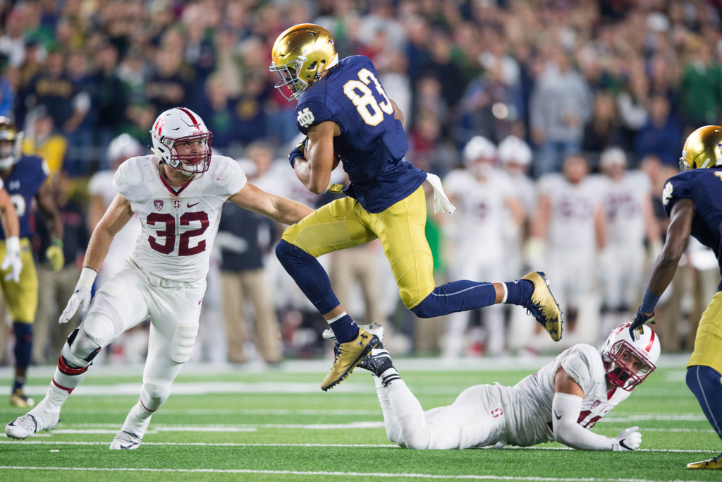 Notre Dame 10, Stanford 17