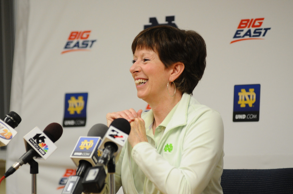 Notre Dame Women's Basketball Media Day 10-11-2012