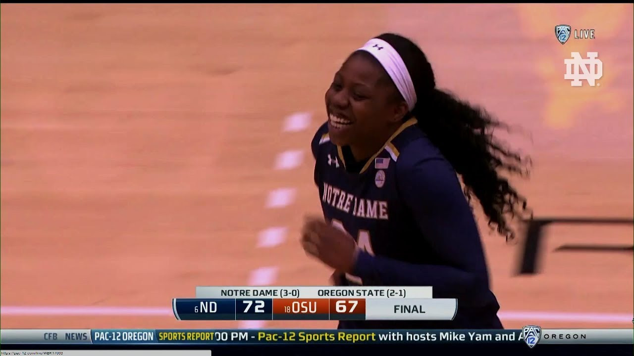 Highlights | @ndwbb at Oregon State (2017)
