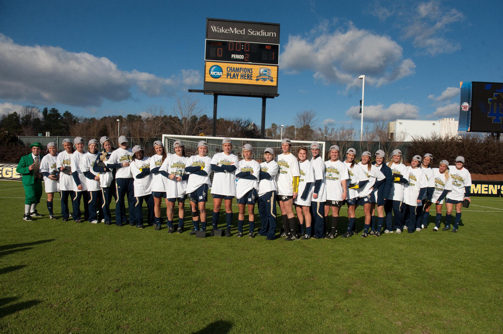Leon Lifts #7/10 Notre Dame to Third NCAA Title!
