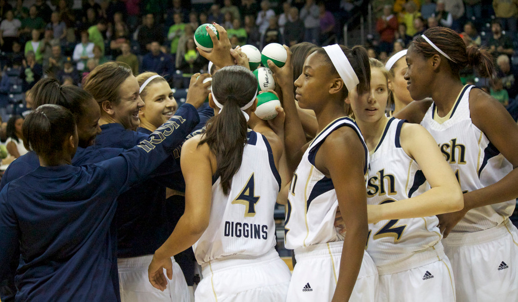 A Season in Photos: 2012-13 Notre Dame Women's Basketball