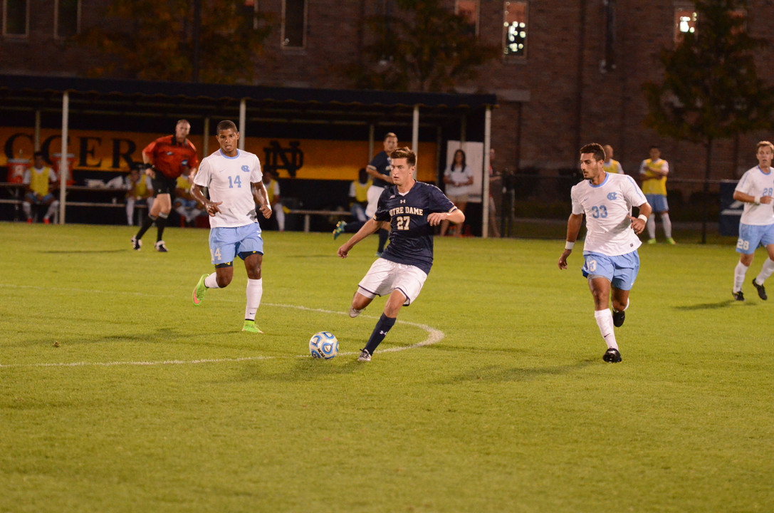 Patrick Hodan was among 16 Notre Dame student-athletes named to an All-ACC Academic Team from the fall sports.