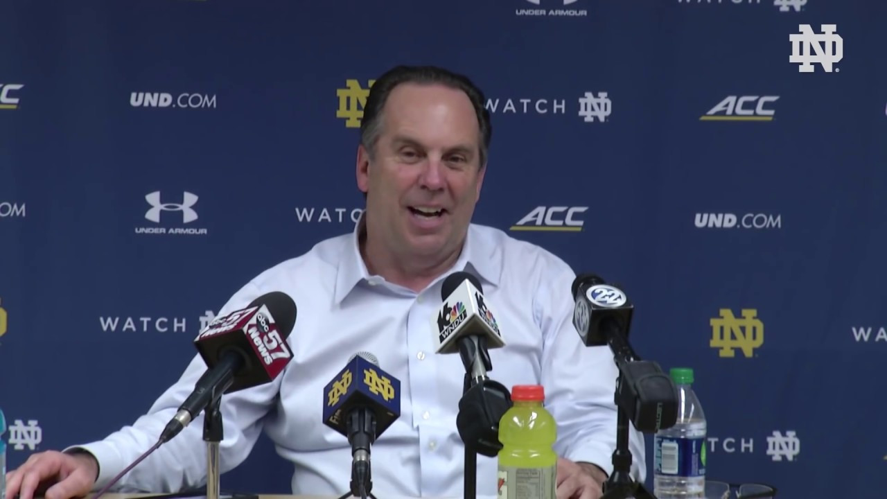 @NDMBB | Mike Brey Post-Game Press Conference vs. Virginia (2019)