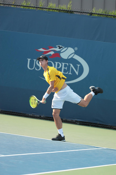 Nefve at 2017 US Open Juniors