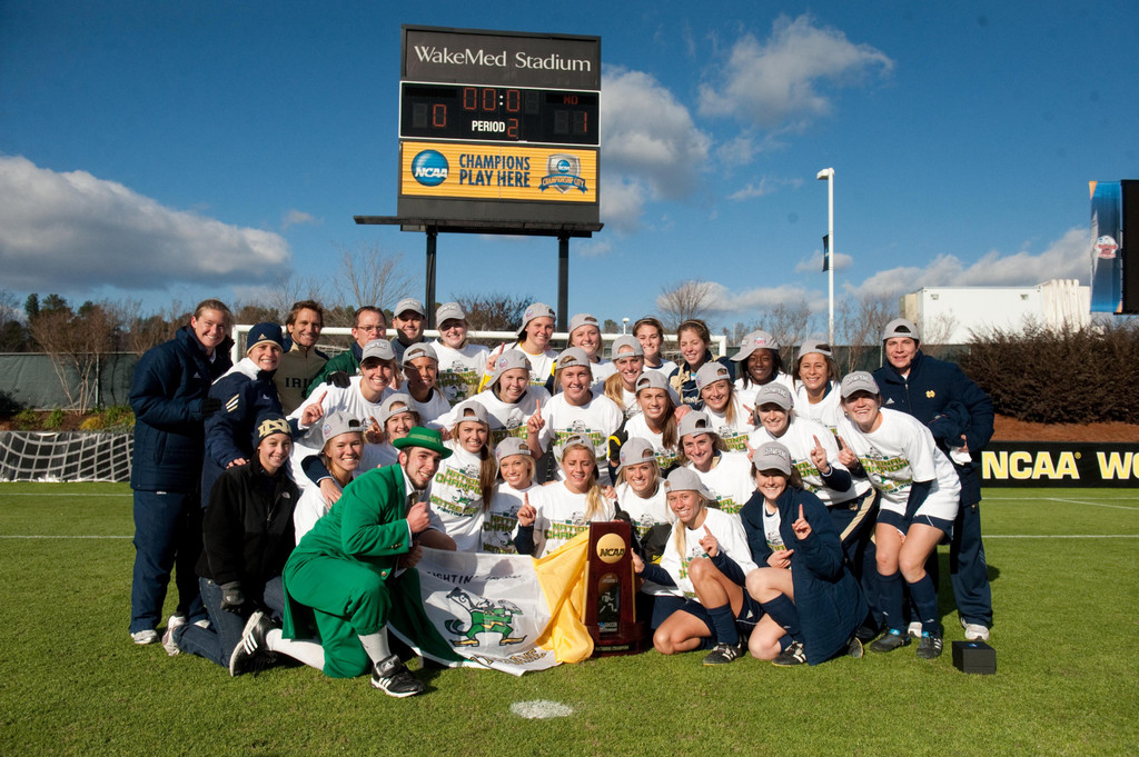 Leon Lifts #7/10 Notre Dame to Third NCAA Title!