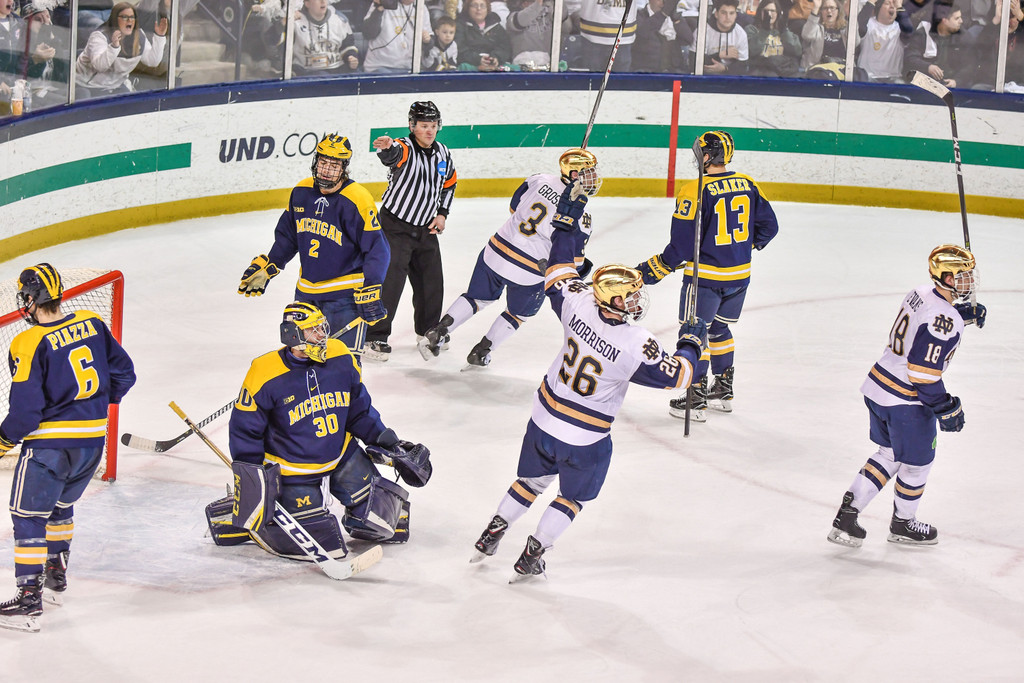 No. 1 Notre Dame Hockey vs. Michigan, Game 3