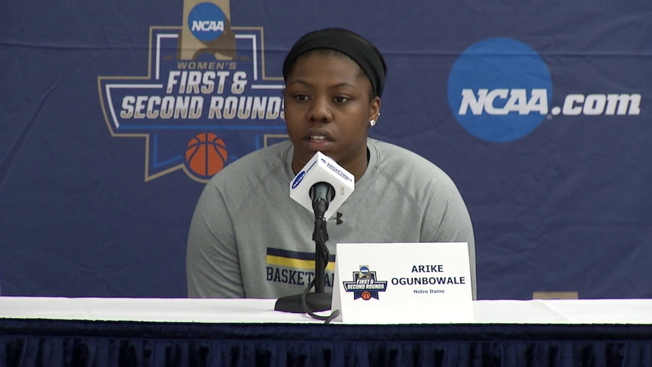 Notre Dame Women's Basketball Player Press Conference - Pregame Robert Morris