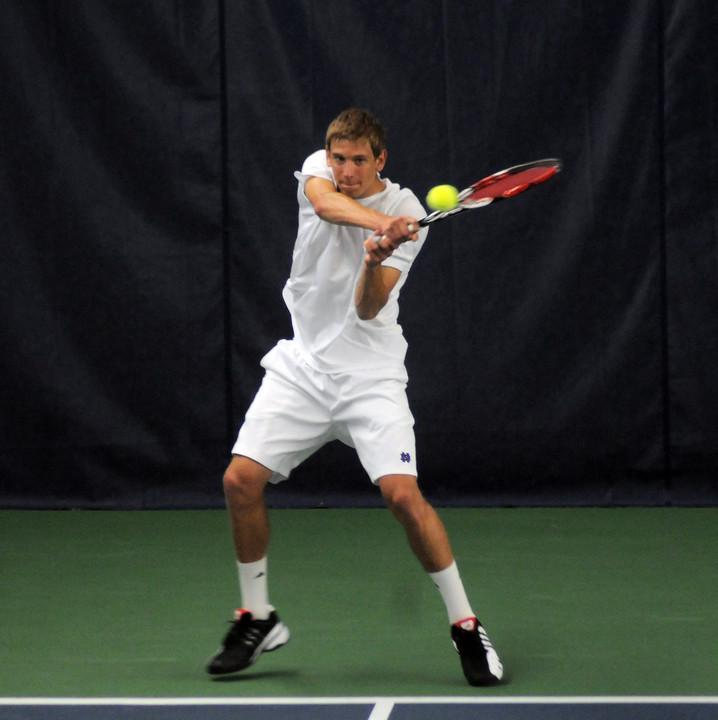 Junior men's tennis player Sam Keeton