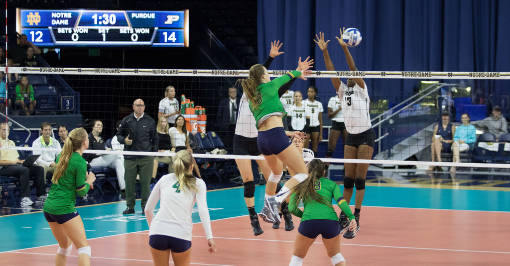 Notre Dame Volleyball vs. No. 24 Purdue
