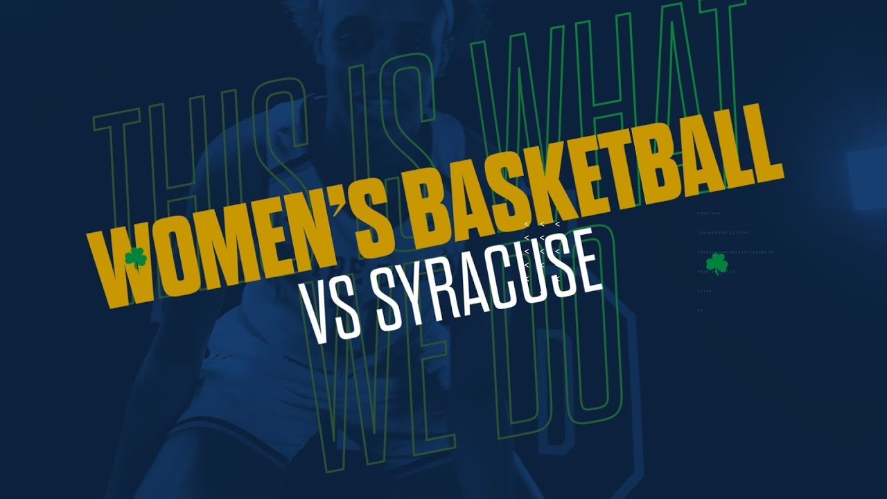 @ndwbb | Highlights at Syracuse (2019)