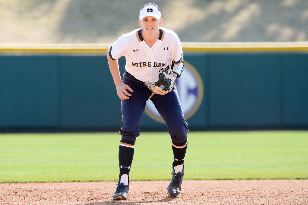 Freshman infielder/pitcher Sara White