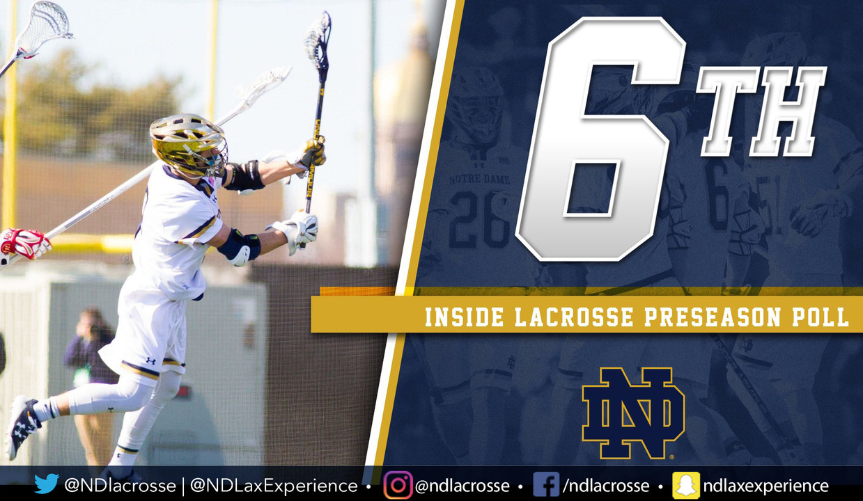 2019 Inside Lacrosse Preseason Rankings Graphic