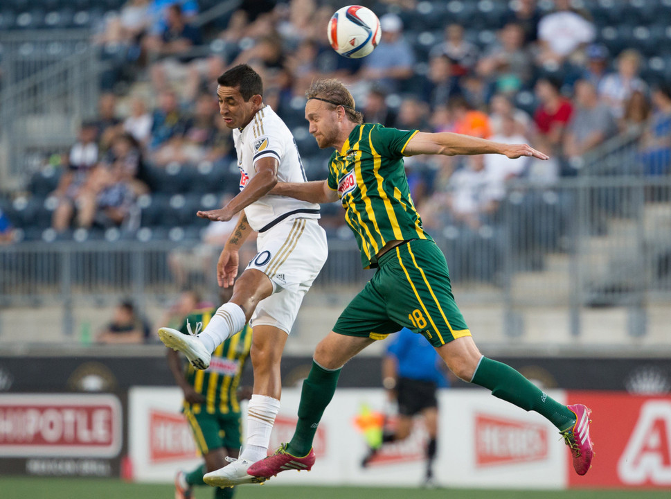 Grant Van De Casteele ('13) and the Rochester Rhinos won the 2015 United Soccer League (USL) championship last Friday with a 2-1 decision against the Los Angeles Galaxy II