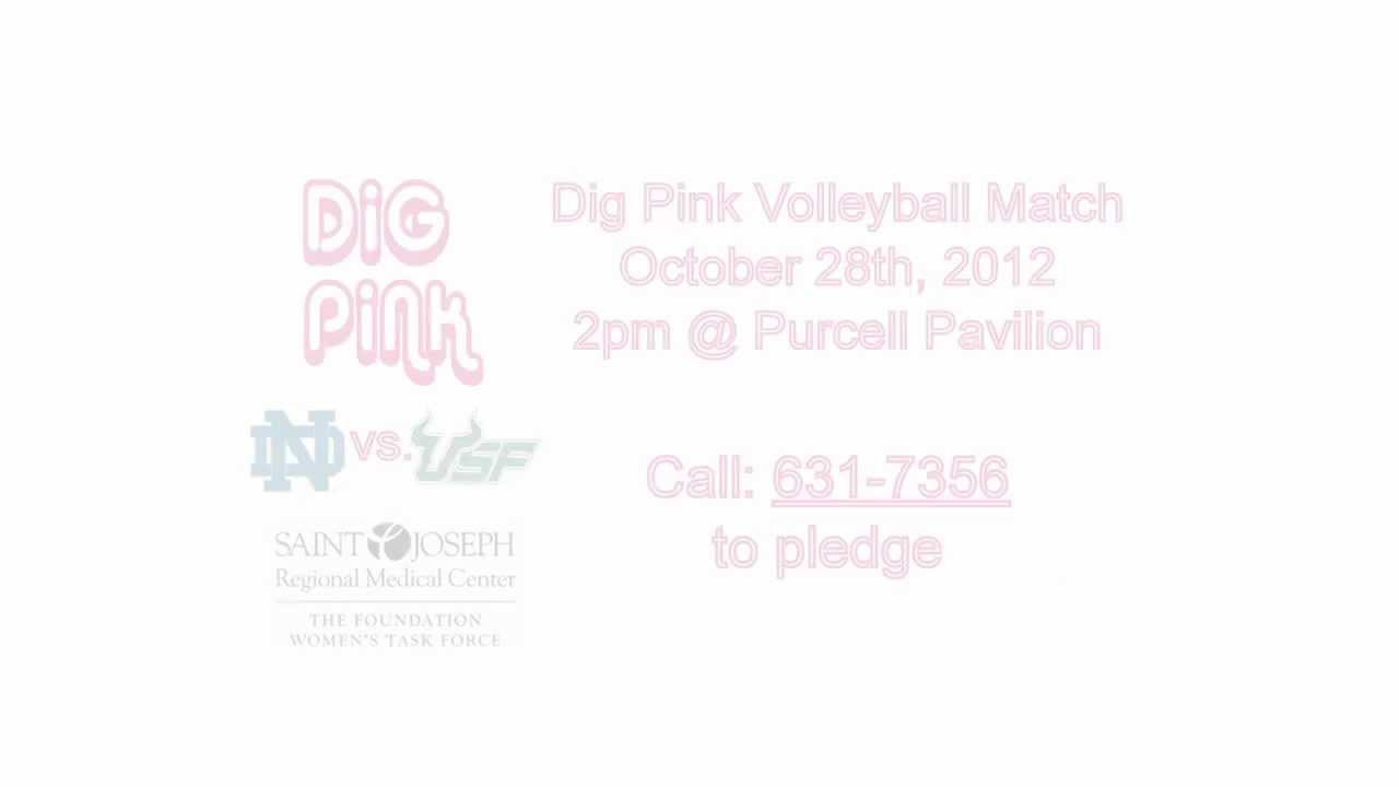 Notre Dame Volleyball Dig Pink TV Spot