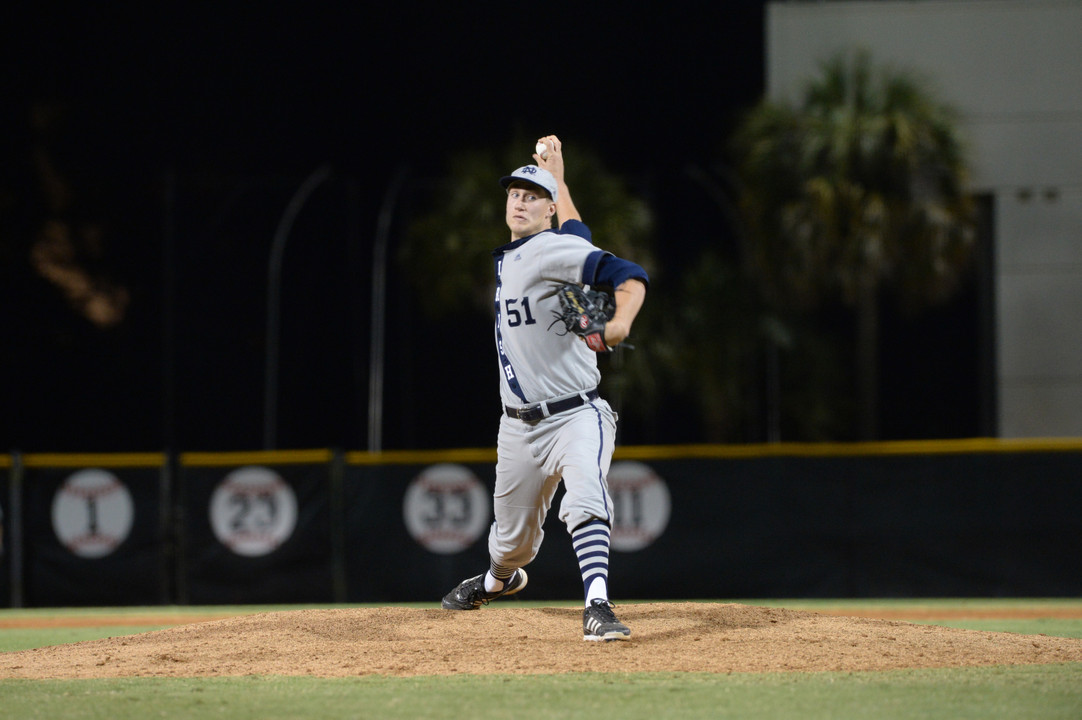 Senior Donnie Hissa is tied for third in the ACC with 29 appearances this year and leads the Irish in saves with four.