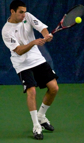 Senior Daniel Stahl is on a seven-match winning streak.