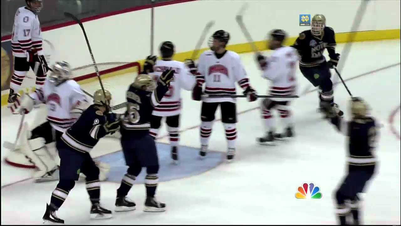 Icebreaker Championship, ND 3, NO 2 - Notre Dame Hockey