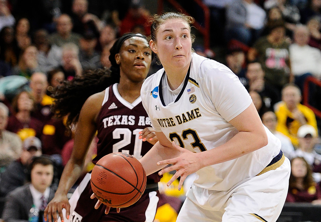 NCAA Sweet 16: ND WBB vs. Texas A&M (USATSI)