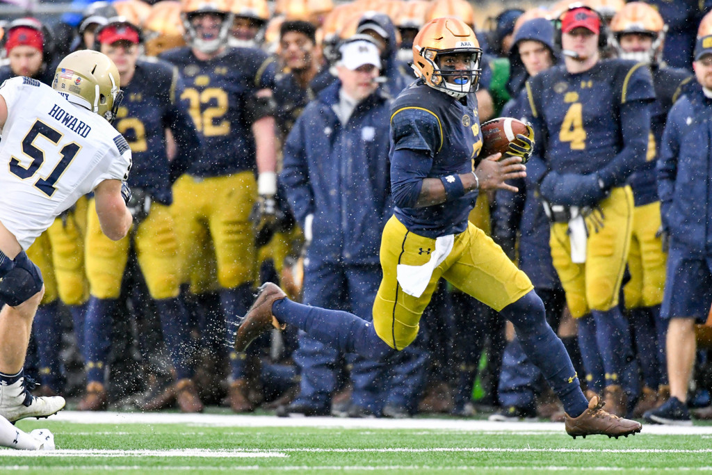 Notre Dame vs. Navy (USATSI)