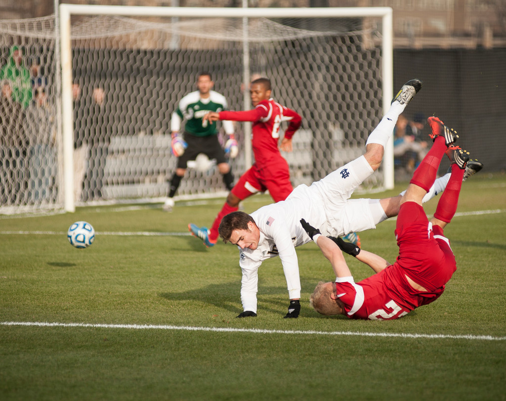 NCAA Men's Soccer Championship Notre Dame vs indiana