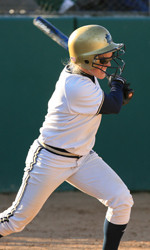 Junior Katie Laing is hitting .429 in Notre Dame's five-game winning streak.