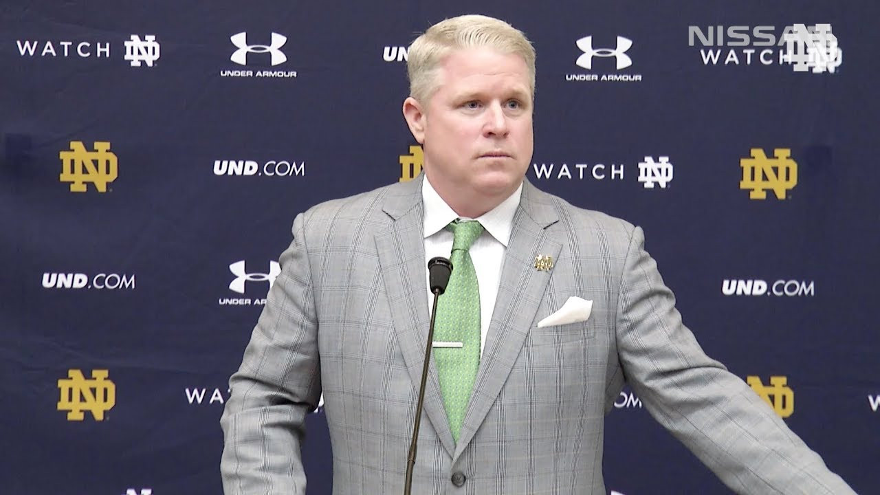 @NDFootball Brian Polian Press Conference - Signing Day (12.20.17)