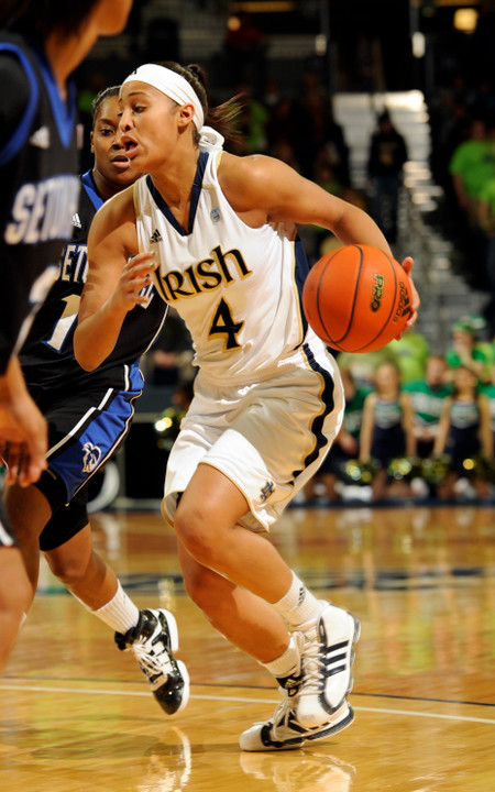 Sophomore guard Skylar Diggins
